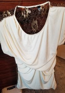 Beautiful see through lace blouse